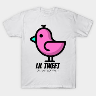 Lil Tweet Bird Animal Pink Blue T-Shirt